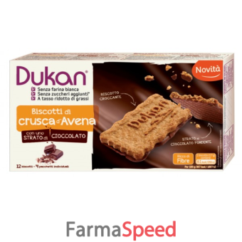 dukan biscotti crusca avena gourmand 4 sacchetti x 50 g