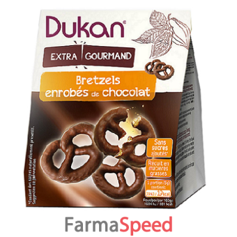 dukan bretzel al cioccolato