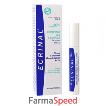 ecrinal gel rinforzante ciglia sopracciglia 9 ml