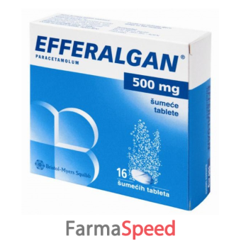 efferalgan - 500 mg compresse effervescenti 16 compresse