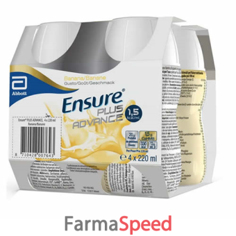 ensure plus advance banana 4 x 220 ml