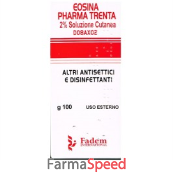 eosina pharma trenta - 2% soluzione cutanea flacone 100 g 