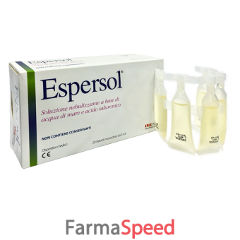  espersol soluzione per aerosol 20 fiale monodose 5 ml