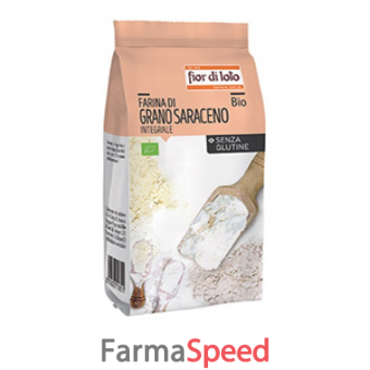farina grano saraceno senza glutine bio 375 g