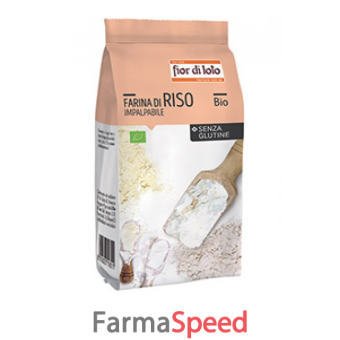 farina riso impalpabile senza glutine bio 375 g