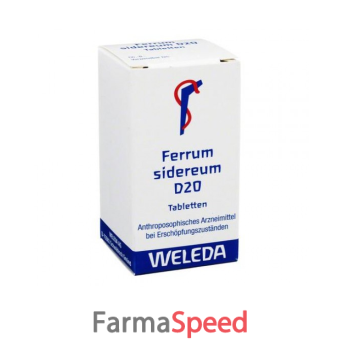 weleda ferrum sidereum d20 40 compresse