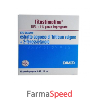 fitostimoline - 15% garze impregnate 10 garze 