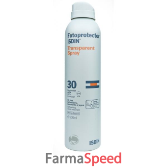 fotoprotector spf 30 transparent spray 200 ml