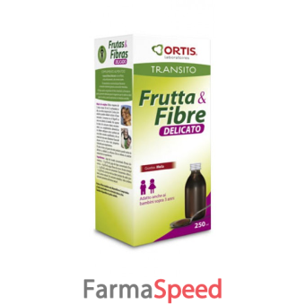 frutta e fibre sciroppo delicato 250 ml