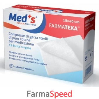 garza compressa meds 12/12 36x40cm 12 pezzi