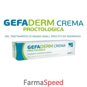 gefaderm crema proctologica 30 ml