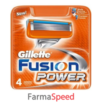 lamette di ricambio gillette fusion power