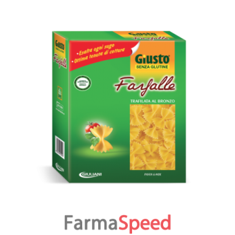 giusto senza glutine farfalle 400 g