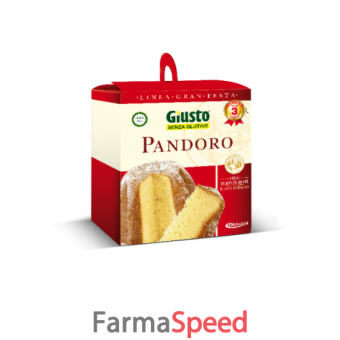 giusto senza glutine pandoro 400 g