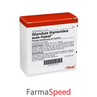 heel glandula thyroidea suis injeel 10 fiale