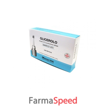 glicerolo mv - bambini 4,5 g soluzione rettale 6 contenitori monodose con camomilla e malva