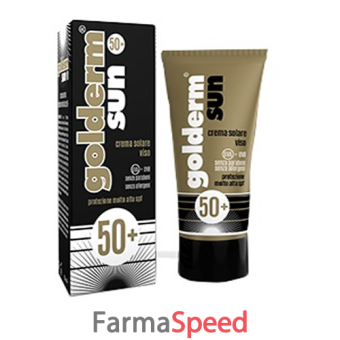 golderm sun spf 50+ crema viso 50 ml