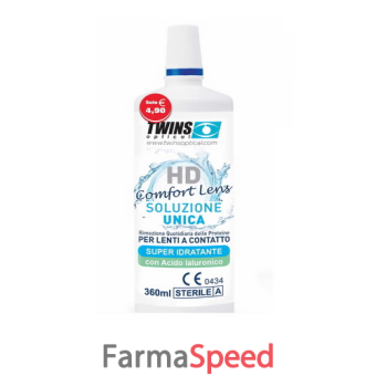 hd comfort lens soluzione unica per lenti a contatto 360 ml