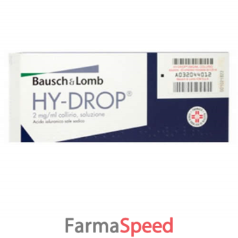 hydrop*20 monod collirio 0,25 ml 0,2%