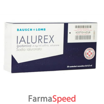 ialurex ipotonico*30 monod collirio 0,2 ml 0,4%