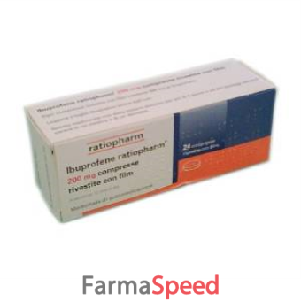 ibuprofene phar - 200 mg compresse rivestite con film 24 compresse in blister pvc/al 