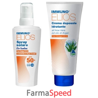 immuno elios spray baby 50 + doposole omaggio 200 ml