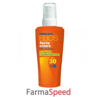 immuno elios spray solare spf 30 tocco secco