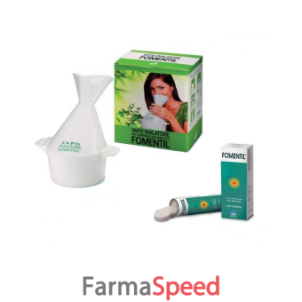 inalatore vapo fomentil + fomentil 100 compresse
