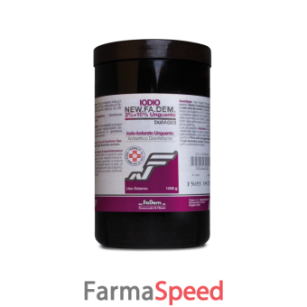 iodio new f - 2%/10% unguento barattolo da 250 g 