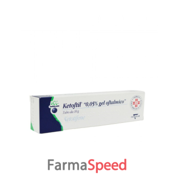 ketoftil - 0,05% gel oftalmico tubo da 10 g 
