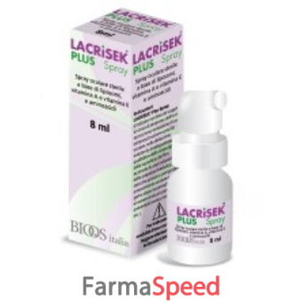 lacrisek plus spray soluzione oftalmica 8 ml
