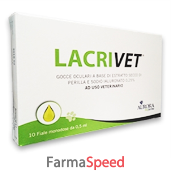 lacrivet gocce oculari strip 10 flaconcini 0,5 ml