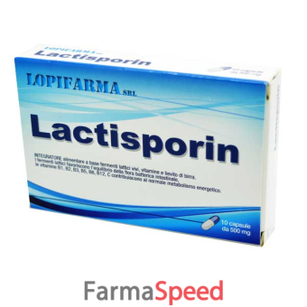 lactisporin 10 capsule