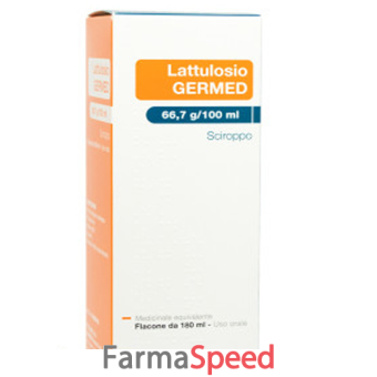 lattulosio germed - 66,7g/100ml sciroppo flacone 180 ml 