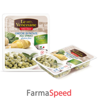 le veneziane chicche di patate agli spinaci 500 g