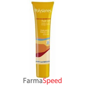 les polysianes latte fluido spf20 viso 40 ml