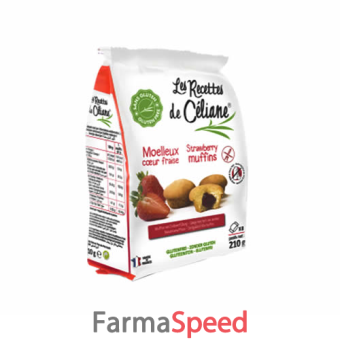 les recettes de celiane mini muffin alla fragola 210 g