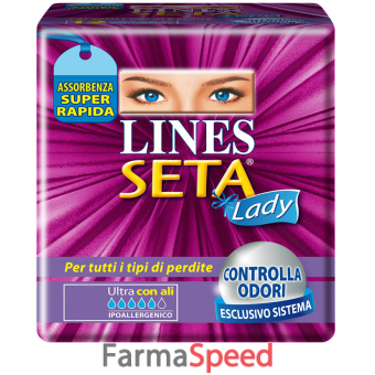 lines seta ultra lady 14 pezzi