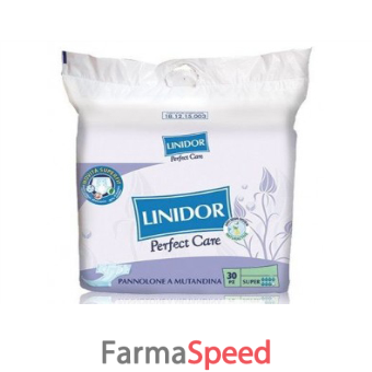 pannolone per incontinenza a mutandina linidor classic misura grande 30 pezzi