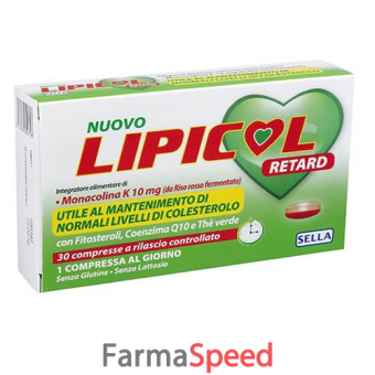 lipicol retard 30 compresse 