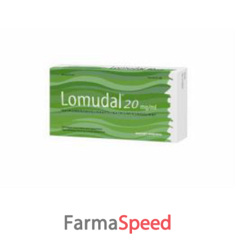 lomudal*soluz nebul 24 fiale 20 mg 2 ml