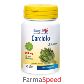longlife carciofo 60 capsule vegetali