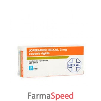 loperamide hexal - 2 mg capsule rigide 8 capsule 