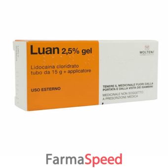 luan - 2,5 % gel tubo da 15 g 