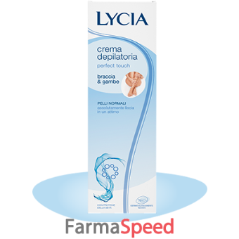 lycia crema depilatoria braccia/gambe perfect touch 150 ml