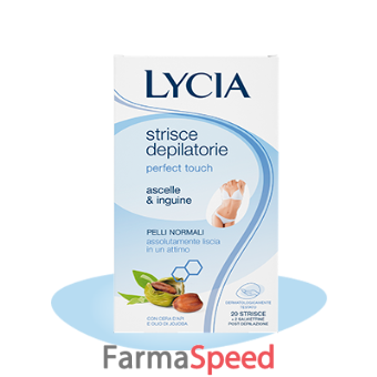 lycia depilazione ascelle/inguine 20 strisce