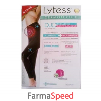 lytess duo snellente leggings misura s/m