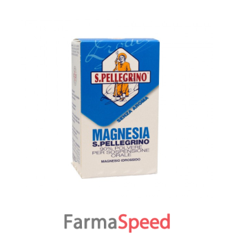 magnesia s.pell - 90% polvere per sospensione orale s/aroma flacone 100 g 