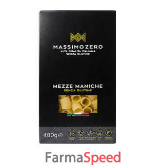 massimo zero mezze maniche senza glutine 400 g