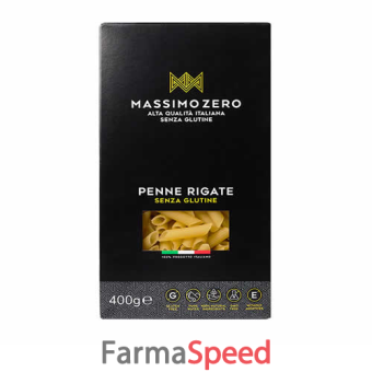 massimo zero penne rigate senza glutine 400 g